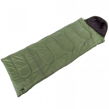 Спальный мешок одеяло с капюшоном правосторонний CHAMPION Турист SY-4733-R Темно-зеленый Спальный мешок одеяло с капюшоном правосторонний CHAMPION Турист SY-4733-R Темно-зеленый