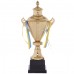 Кубок спортивный с ручками и крышкой SP-Sport FAIRY G108B высота 47см золотой