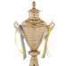 Кубок спортивный с ручками и крышкой SP-Sport FAIRY G108B высота 47см золотой