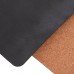 Коврик для йоги Пробковый каучуковый двухслойный Yoga mat Record FI-7156-9 183x61мx0.4cм с принтом Лунный Цикл коричневый
