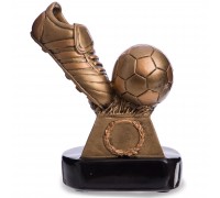 Статуэтка наградная спортивная Бутса с мячом SP-Sport C-4105-B размер 15х11х7,5см бронза Статуэтка наградная спортивная Бутса с мячом SP-Sport C-4105-B размер 15х11х7,5см бронза