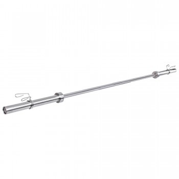 Гриф для штанги Олимпийский прямой для Кроссфита Zelart TA-2717 2,2м 50мм хром Гриф для штанги Олимпийский прямой для Кроссфита Zelart TA-2717 2,2м 50мм хром