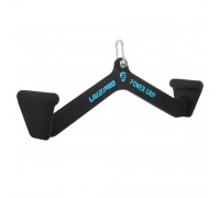 Рукоятка для тяги со средним хватом Mide Grip нескользящее покрытие LiveUp LP8327 56см черный