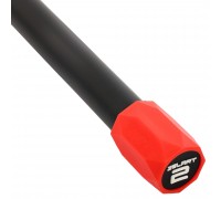 Бодибар Body Bar Zelart FI-4780-2 вес 2кг черный-красный
