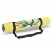 Коврик для йоги Льняной (Yoga mat) Record FI-7157-6 размер 183x61x0,3см принт Слон и Лотос