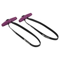 Ручки для эспандеров резинок и тренажеров OX HORN HANDLE EZOUS F-13 2шт черный