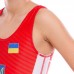 Трико для борьбы UKRAINE SP-Sport JY-6602 рост 120-180см Красный