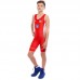 Трико для борьбы UKRAINE SP-Sport JY-6602 рост 120-180см Красный