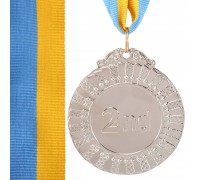 Медаль спортивная с лентой SP-Sport FLASH C-4328-ANG ø6,5см золото, серебро, бронза Серебряный Медаль спортивная с лентой SP-Sport FLASH C-4328-ANG ø6,5см золото, серебро, бронза Серебряный