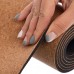 Коврик для йоги Пробковый каучуковый двухслойный Yoga mat Record FI-7156-8 183x61мx0.4cм с принтом Мандала коричневый