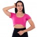 Кроп-топ женский Листи STIM CO-7397 размер XS-S Розовый
