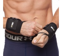 Бинты кистевые для жима STRENGTH WRIST WRAPS MUTE 9905-2 2шт Черный Бинты кистевые для жима STRENGTH WRIST WRAPS MUTE 9905-2 2шт Черный