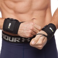Бинты кистевые для жима STRENGTH WRIST WRAPS MUTE 9905-2 2шт Черный