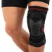 Наколенник бандаж эластичный с фиксирующим ремнем и силиконовым кольцом и спиральными ребрами жесткости SIBOTE ST-7214  1шт Наколенник бандаж эластичный с фиксирующим ремнем и силиконовым кольцом и спиральными ребрами жесткости SIBOTE ST-7214  1шт