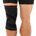 Наколенник бандаж эластичный с фиксирующим ремнем и силиконовым кольцом и спиральными ребрами жесткости SIBOTE ST-7214  1шт Наколенник бандаж эластичный с фиксирующим ремнем и силиконовым кольцом и спиральными ребрами жесткости SIBOTE ST-7214  1шт