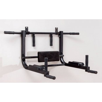 Турник - брусья - крепление к стене SP-Planeta L-6671T8 Черный