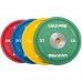 Бамперные диски резиновые Bumper Plates LiveUp LP8335-25 ø50.5мм 25кг красный