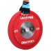Бамперные диски резиновые Bumper Plates LiveUp LP8335-25 ø50.5мм 25кг красный