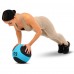 Мяч медицинский медбол Medicine Ball LiveUp LP8112-9 9кг черный-синий
