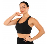 Топ женский Joma INDOOR GYM 902014-100 XS-L черный Черный