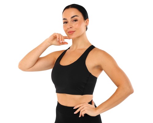 Топ женский Joma INDOOR GYM 902014-100 XS-L черный Черный