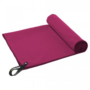 Полотенце спортивное антибактериальное ANTIBACTERIAL TOWEL 4Monster T-ECT-120 60x120см Малиновый