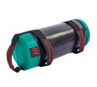 Мешок утяжелитель для функционального тренинга Power Bag SP-Planeta FI-6574-10 10кг черный-зеленый Черный-зеленый