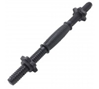 Гриф гантельный пластиковый SHUANG CAI SPORTS TA-80257-46 длина 46см диаметр 25мм черный Гриф гантельный пластиковый SHUANG CAI SPORTS TA-80257-46 длина 46см диаметр 25мм черный