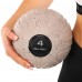 Слэмбол мяч набивной для кроссфита и фитнеса Slam Ball Zelart FI-4905-4 4кг черный