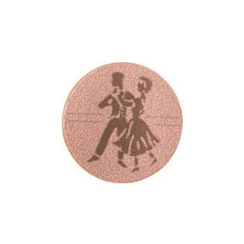 Жетон-наклейка 25мм SP-Sport Танцы 25-0052 Бронзовый Жетон-наклейка 25мм SP-Sport Танцы 25-0052 Бронзовый