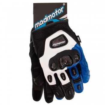 Мотоперчатки MADMOTOR MT-22 M-XL Черный-синий
