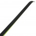 Лыжи беговые подростковые в комплекте с палками Zelart SK-0881-150B Черный-салатовый-оранжевый