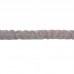 Канат для кроссфита в защитном рукаве BATTLE ROPE Zelart FI-5719-9 9м серый