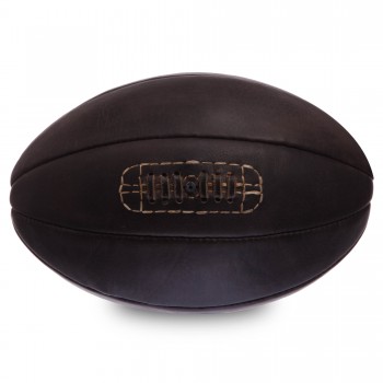 Мяч для регби Composite Leather VINTAGE Rugby ball F-0265 темно-коричневый