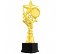 Фигура наградная эмблемоноситель SP-Sport Звезды YK638A высота 32см золото