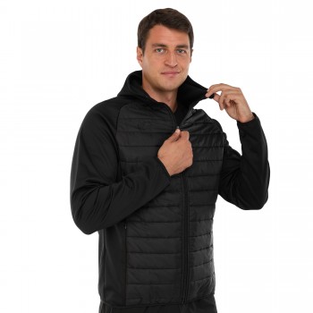 Куртка с капюшоном Joma SOFT-SHELL BERNA III 103791-100 размер 2XS-2XL черный Черный Куртка с капюшоном Joma SOFT-SHELL BERNA III 103791-100 размер 2XS-2XL черный Черный