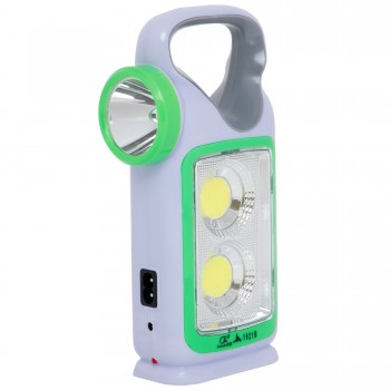 Фонарь-прожектор переносной X-BALOG JA-1921B белый-синий