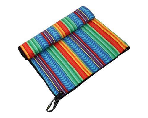 Полотенце для пляжа и бассейна из микрофибры SAND-FREE SINGLE SEA 4Monster T-PST 80х160см Синий-красный