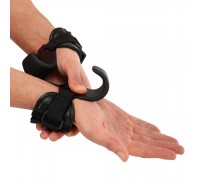 Крюки для подтягивания и тяги на запястья MINI LIFTING HOOK LiveUp LP8721 2шт черный