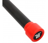 Бодибар Body Bar Zelart FI-4776-2 вес 2кг черный-красный