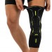 Наколенник-чулок баскетбольный компрессионный с защитными накладками SP-Sport HX-080 S-XL 1шт Черный