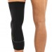 Наколенник-чулок баскетбольный компрессионный с защитными накладками SP-Sport HX-080 S-XL 1шт Черный