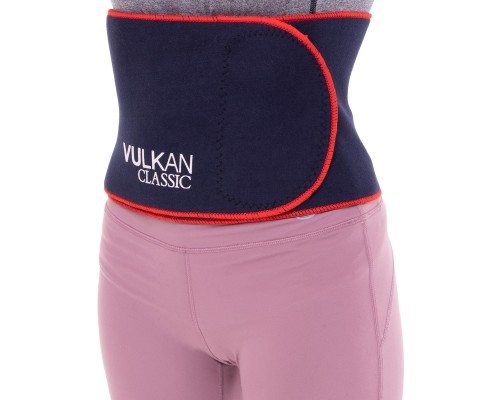 Пояс для похудения VULKAN CLASSIC SP-Sport ST-9183 размер 110х20см темно-синий