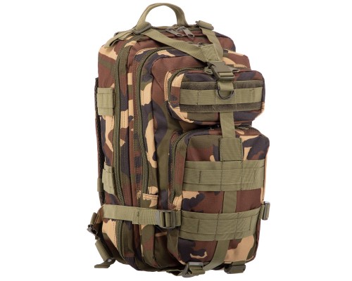Рюкзак тактический штурмовой SP-Sport ZK-5502 размер 40x22x17см 15л Камуфляж Woodland