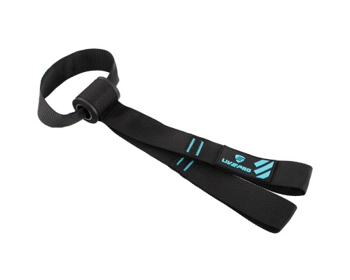 Дверной фиксатор Якорь для эспандеров двойной DOOR ANCHOR LiveUp LP8709 черный