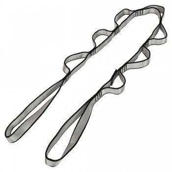 Стропы крепление для йога гамака SP-Sport FI-7064 1шт 115см Серый