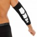 Нарукавник компрессионный рукав для спорта SP-Sport HT-002 размер M-XL 1шт Черный