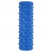 Роллер массажный цилиндр (ролик мфр) 45см Grid Rumble Roller SP-Sport FI-9395 Синий