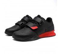 Штангетки для тежелой атлетики Gym Weight Lifting Boots Black\Red