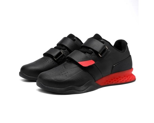 Штангетки для тежелой атлетики Gym Weight Lifting Boots Black\Red